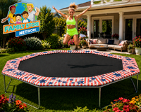 14’ Premium Octagon Trampoline Frame Pads - Made In USA