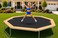 13’ Premium Octagon Trampoline Frame Pads-Made In USA