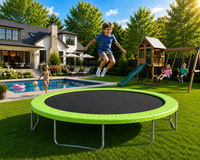 15’ Premium Round Trampoline Frame Pads 12" Wide  - Made In USA - For Trampolines With 8.5" Springs
