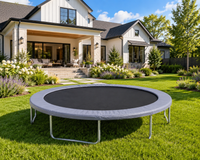 15’ Premium Round Trampoline Frame Pads 12" Wide  - Made In USA - For Trampolines With 8.5" Springs